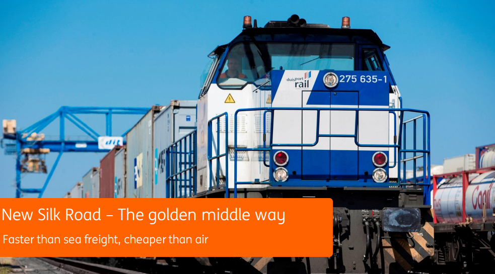 New Silk Road – The golden middle way – Faster than sea freight, cheaper than air